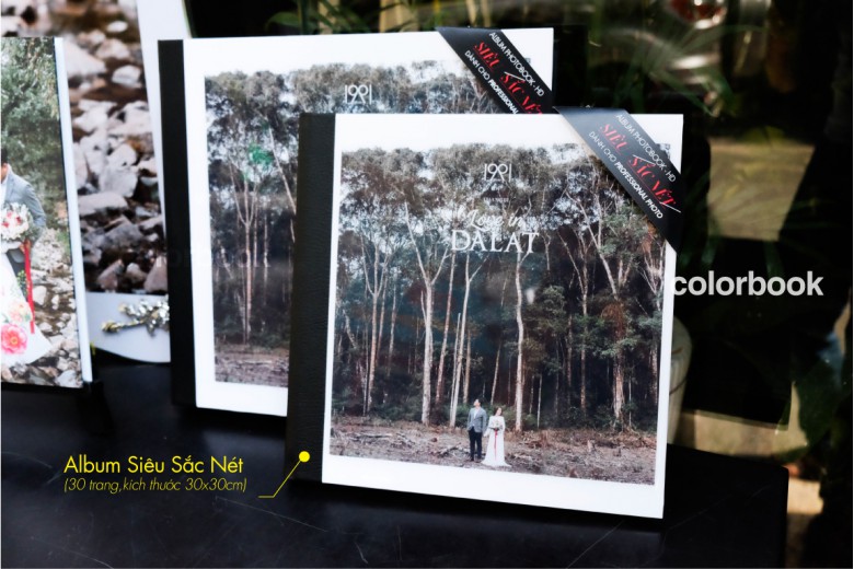 Bộ sưu tập PHOTOBOOK CAO CẤP SIÊU SẮC NÉT_BÌA PHA LÊ